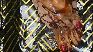Compilation of Melove's Messy Feet & Long Toes