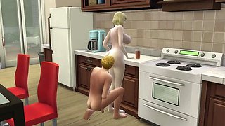 Naruto and Koh Samui: Hot Ninja Girl Gets Fucked in the Kitchen