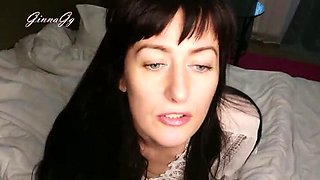 Many hairs on the cat's delight. Clitoral orgasm from finger stimulation. MILF watches explicit video of cunnilingus and ejaculation. A passionate housewife knows how to satisfy herself and e