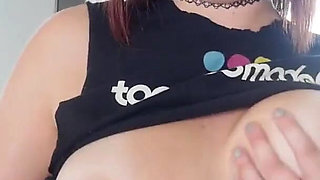 Teen Zoey Taylor POV No Hands Blowjob and Cum Swallow