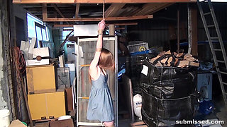 Heavy Struggling Girl Controlled by Girl