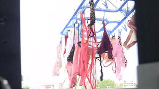 A Slutty Lady and Panties Stealer - Hitomi Katase