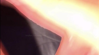 Under the sheets young girl touches her soft pussy