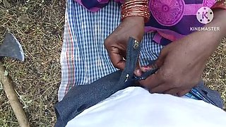 Marathi Desi Wife Outdoor Hardcore Fuck in Doggy Style with Handjob