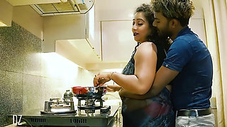 Step Mom Fucked in Kitchen Big Ass Doggy Style Hindi Slang