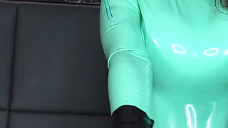 Rubber Doll POV Teasing Chastity Caged Cock