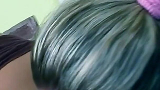 Two blonde skinny teen lesbians fingering their tight pussies