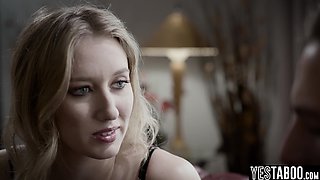 Desperate big ass MILF step aunt manipulates and fucks young stud