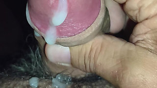 Masturbation with pen