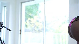 Jemeni loves it Anal Black and Ebony Bukkake Interracial POV