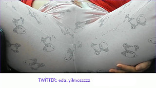 Masturbation in Pajamas- Pussy Caressing in Pajamas- Turkish Porn