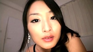 Cumshot wanting amateur MILF wanks cock in POV video