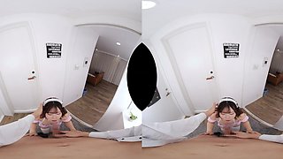 Japanese Maid Explores Sensual Solo VR With Intense Passion Desire