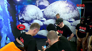 GGG John Thompson - Tattooed MILF Sperm Gangbang Calisi