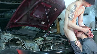 Sexy Mechanic Vilu Vidish Gets Pounded Toyota Ae101