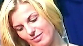 Mature Blonde Dildos Throbbing Pussy in Sloppy Solo Session