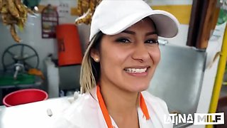 Perfect Colombian Latina pussy: Hardcore action with Cristian Cipriani, Logan Salamanca, Camila Santos