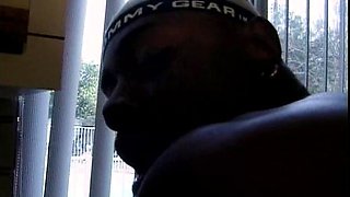 Big cock EXGF interracial busty geek coed blowjob