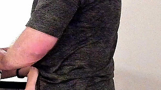 Teacher Lets Her Long Red Hair Down for Rough Hair Pulling Fuck Bent Over Desk