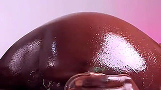 Fully Nude Oiled & Twerking Then I Take the Dildo in My Mouth, Pussy & Ass