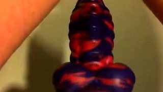 Anal Fun with Flint the Bad Dragon Amateur Gay Fisting Vide