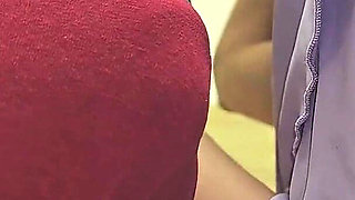 A Touch by a Worker in Crowded Subway Train