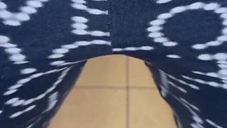 Walking Around Desperate for a Pee Pissing My Pants