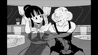 Horny cartoon adventures with dragons and busty babes