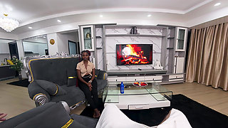 Africa Deeply Explored Hardworking Newbie Fucked Into Stardom POV VR Casting