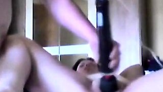 German Amateur Receives Massage from Sex Toy