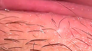 Girl Sat on Camera - My Wettest with Discharge During Ovulation