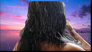 HOT SOAKING WET STRIPTEASE WITH ADAMANDEVE AND LUPO