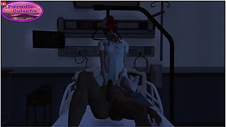 Car Toon - Paradis Celeste Episode 4 Season 1 : Nurse. Dirty Talk French Canada