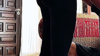 Yoga Pants and Cream Belly
