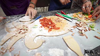 Hot Kitchen Seduction Featuring Jimmy Michaels’ Burning Desire