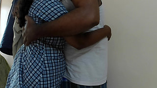 Tamil step father with school girl