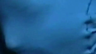 Blue pantyhose mask blow 2