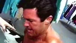 Mexicana blowjob with her big boobs