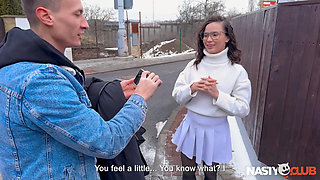 Caught or Not? A Quickie with Venezuelan Hottie Lucy Mendez