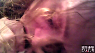 She's a melting cock machine