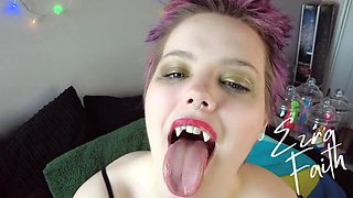 Succubus Drains Chubby Mormon Ezra Faith After Creampie Pounding