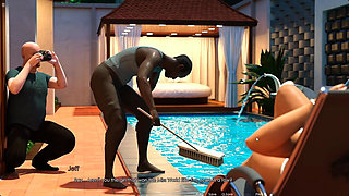 Old Man and MILF Anna Photoshoot Turns in to a Hot Sex Gets Creampied