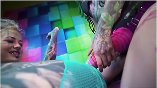 Bound By Lust: Anuskatzz Surrenders To Illuzs Sinful Strap-on