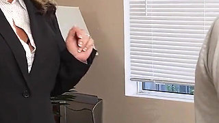 AuntJudysXXX - 59yo Busty Mature BBW Boss Lady Maddie Cross Needs a Hole Filler