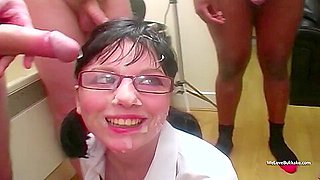 Nerd Teen 18+ Jessica Comes For Her First