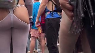 Dance into wild ecstasy with blonde rave queens under lights