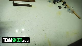 Stayhomepov - foxy tiny xxx doll likes taking huge cocks and stuff them in her throat - utter sequence
