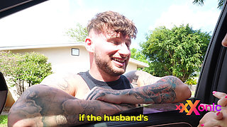 She Fought with Her Husband Then Found a Real Cock