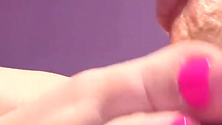 POV Close up Footjob Cumshot Sexy German Feet Toes
