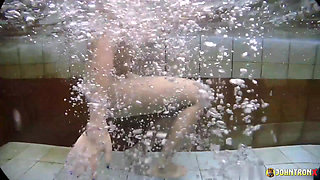 Johntronx - Swimming and Fucking Together in a Pool